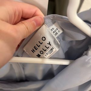 Hello Molly XS Blue Dress